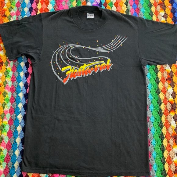 Vintage 90s Fiesta-val Music Festival Screen Stars Single Stitch Graphic… - Picture 6 of 13